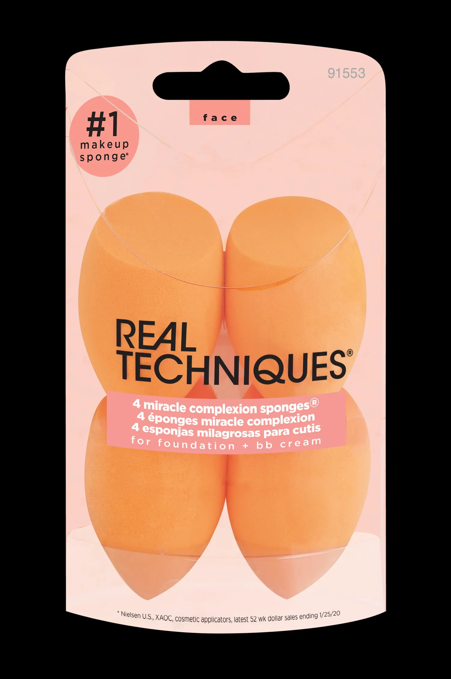 Real Techniques 4 Miracle Complexion Sponges