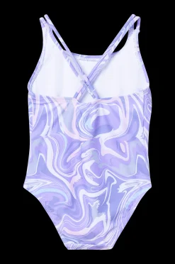 KIDS ONLY Baddrakt Kmgcaroline Tie Dye Uv50 Str Swimsuit New