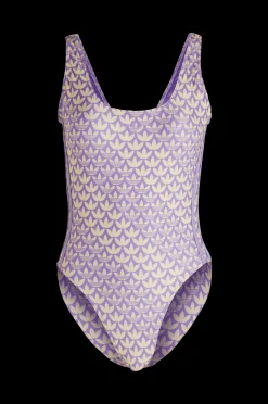 Dam adidas Originals Baddrakt Originals Monogram 3-Stripes Swimsuit