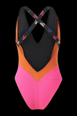 Dam Puma Baddrakt Swim Women Plunge Swimsuit