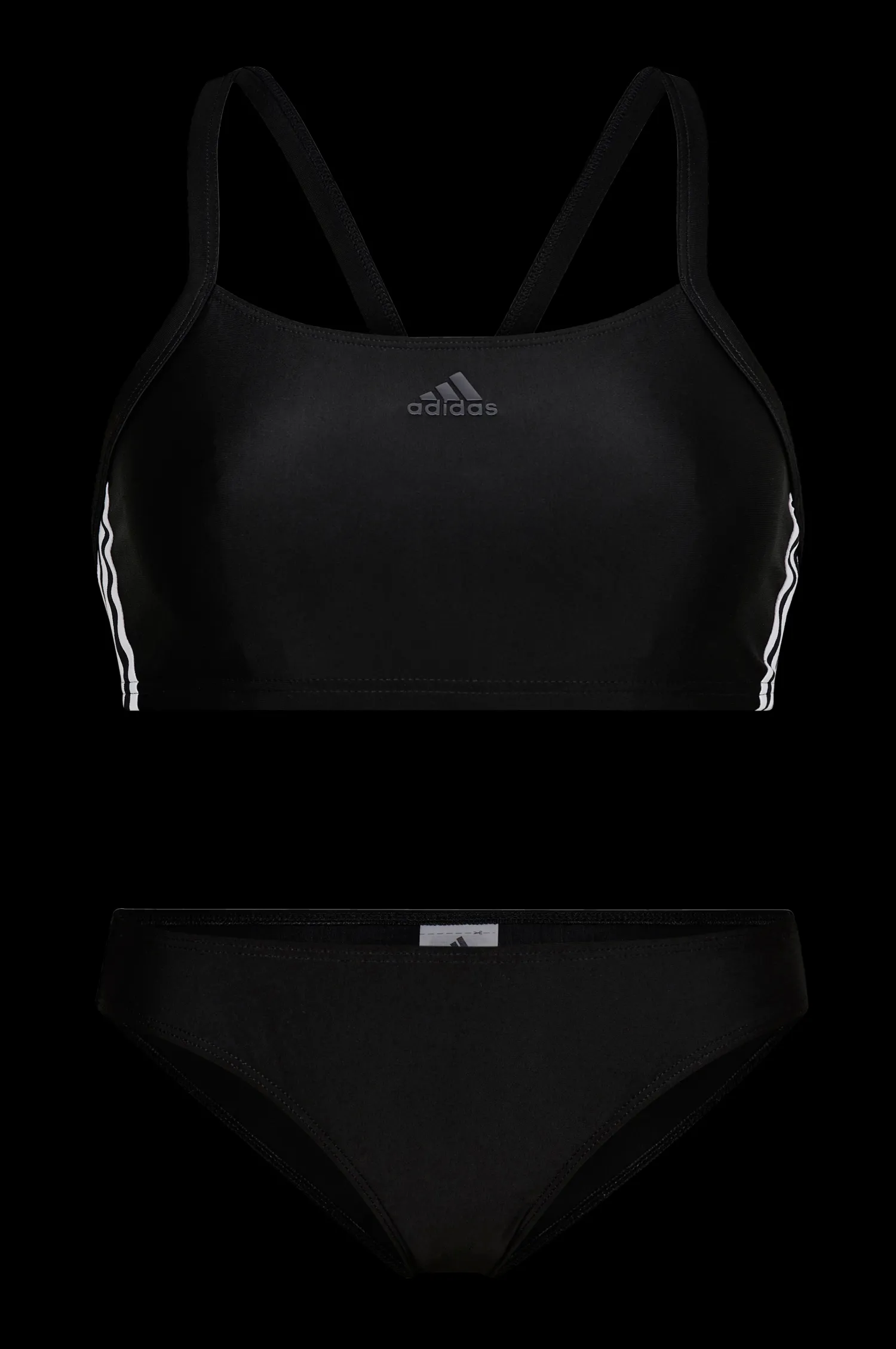 Dam adidas Sport Performance Bikini Fit 2Pc 3-Stripes