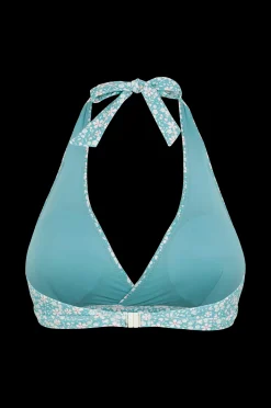 Dam Abecita Bikini-Bh Maui Halterneck Bikini Bra Black Printed