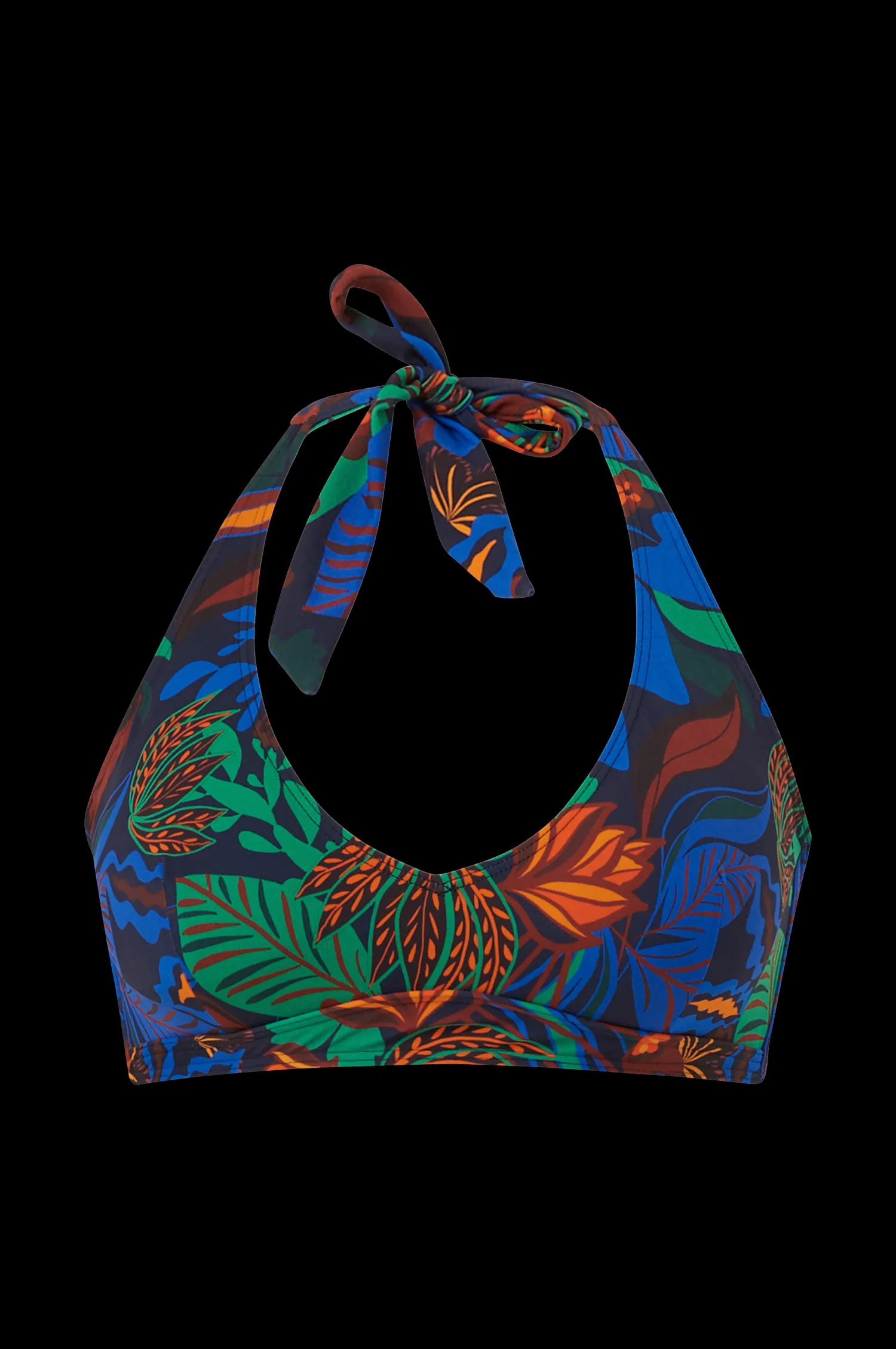 Dam La Redoute Bikinioverdel Med Exotiskt Monster