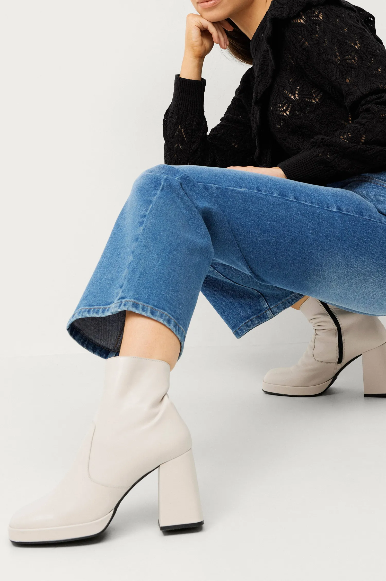 Dam Agnes Cecilia Boots Bayonne Platform
