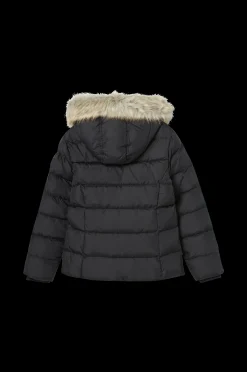 Tommy Hilfiger Dunjacka Essential Down Fur Hood Jacket New