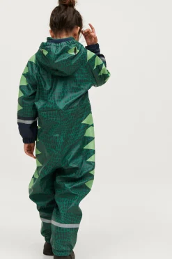 Ellos Fleecefodrad Regnoverall Dino Cheap