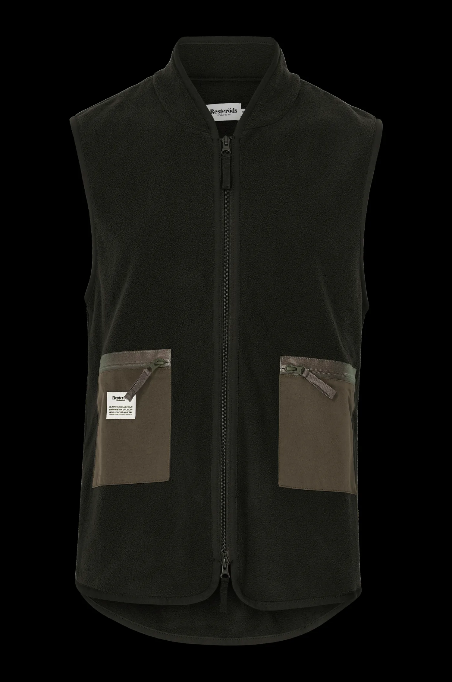 Resteröds Fleecevast Fleece Vest Plain Cheap