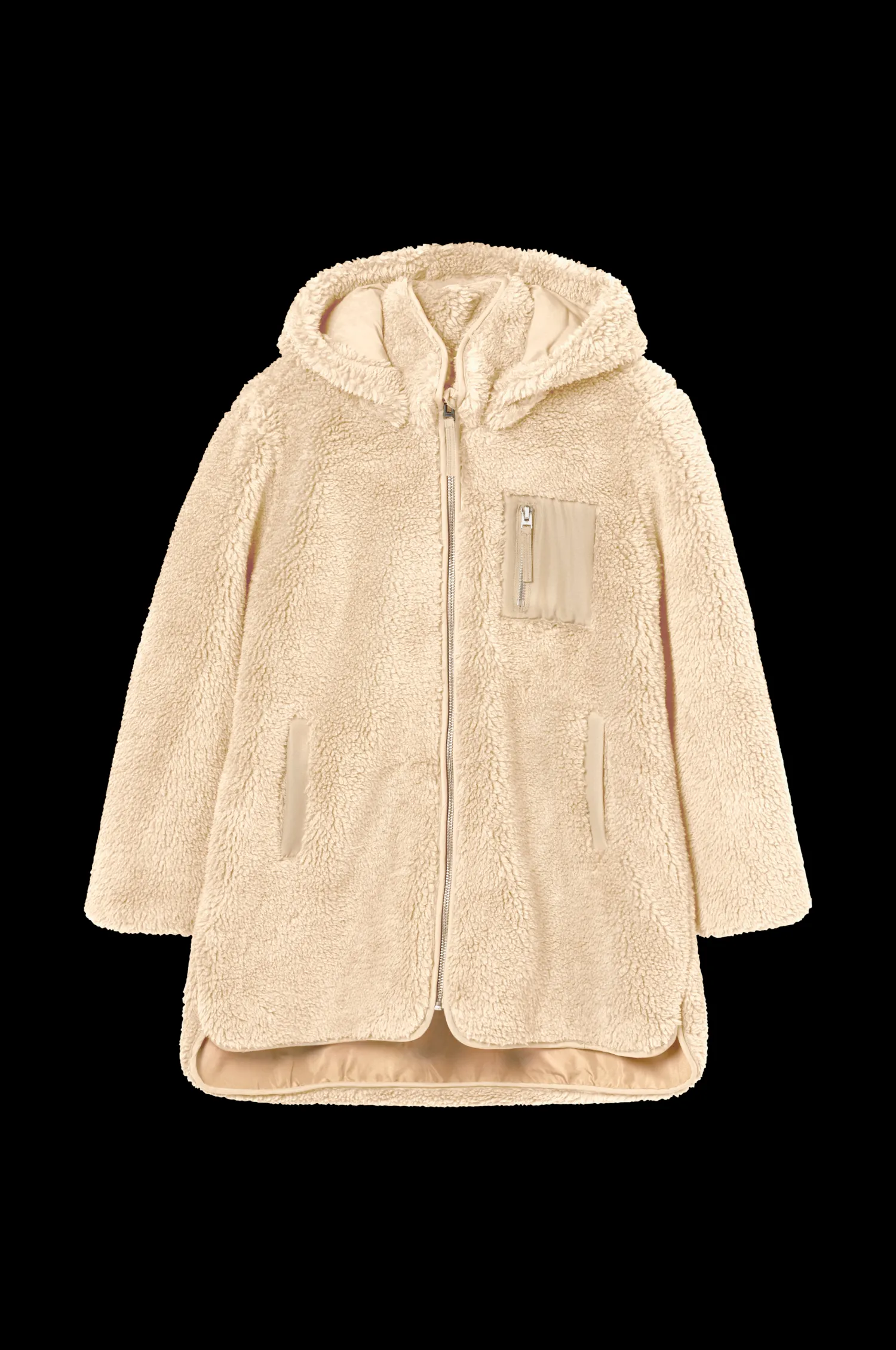 KIDS ONLY Fuskpalsjacka Kognewsascha Sherpa Hood Jacket Flash Sale