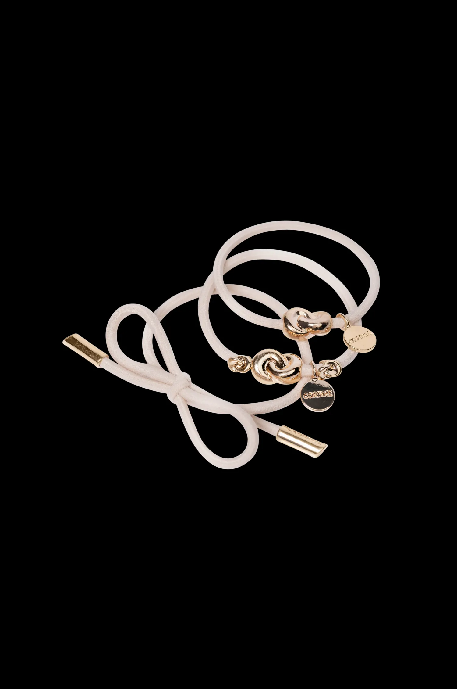 Dam Corinne Hairtie Metal Details 3-Pack