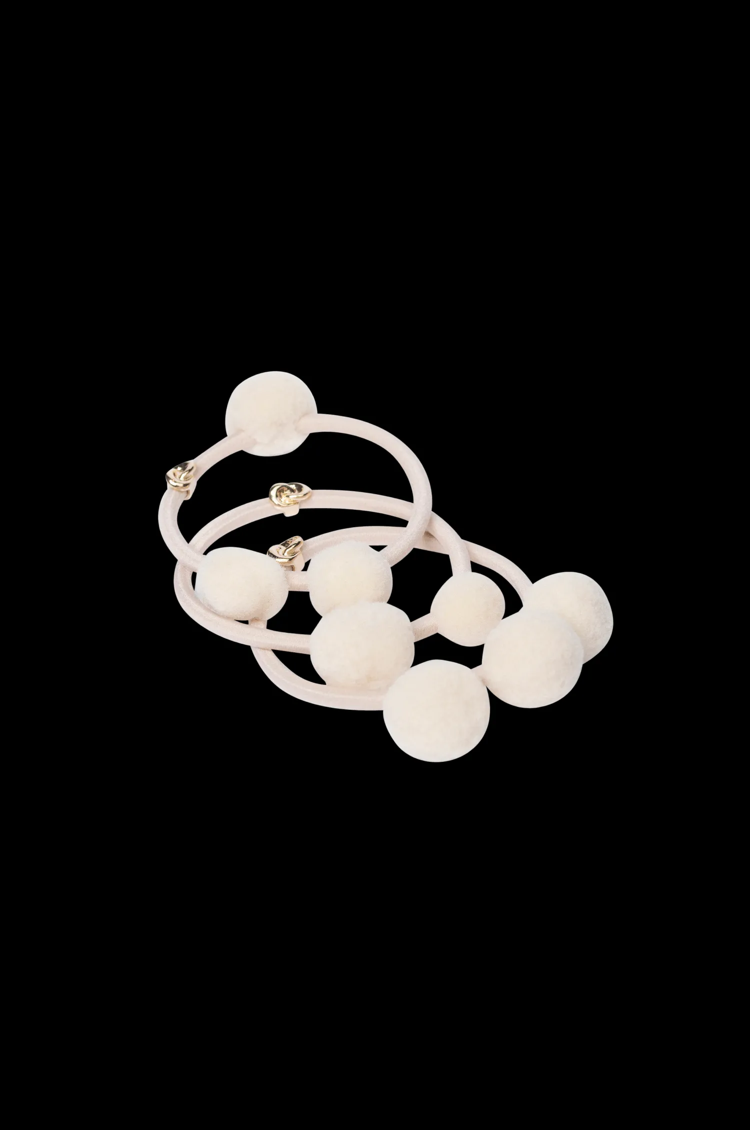 Dam Corinne Hairtie Pom Pom Ibiza 3-Pack