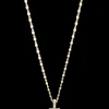 Dam Lily and Rose Halsband Delphine Necklace
