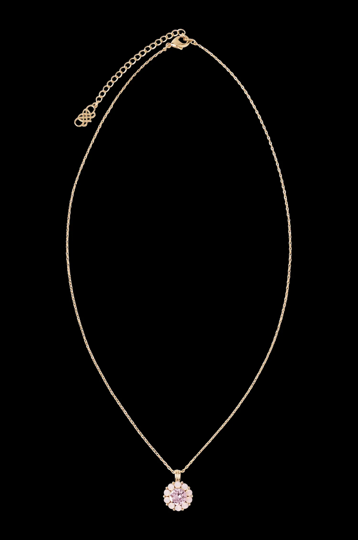 Dam Lily and Rose Halsband Sofia Necklace