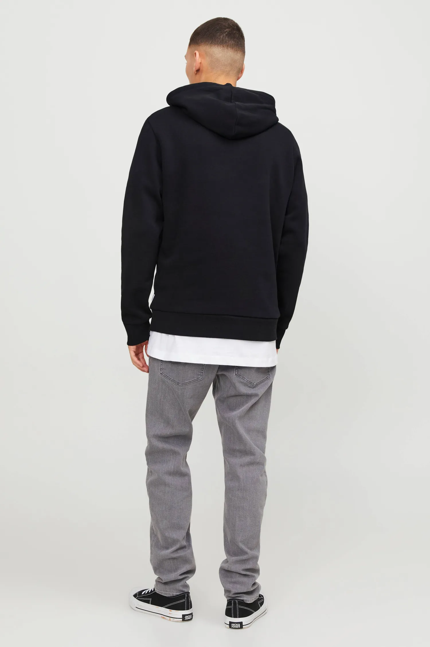 Jack & Jones Huvtroja Jjejeff Corp Logo Sweat Hood Discount
