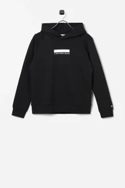 Calvin Klein Huvtroja Small Block Logo Hoodie Shop