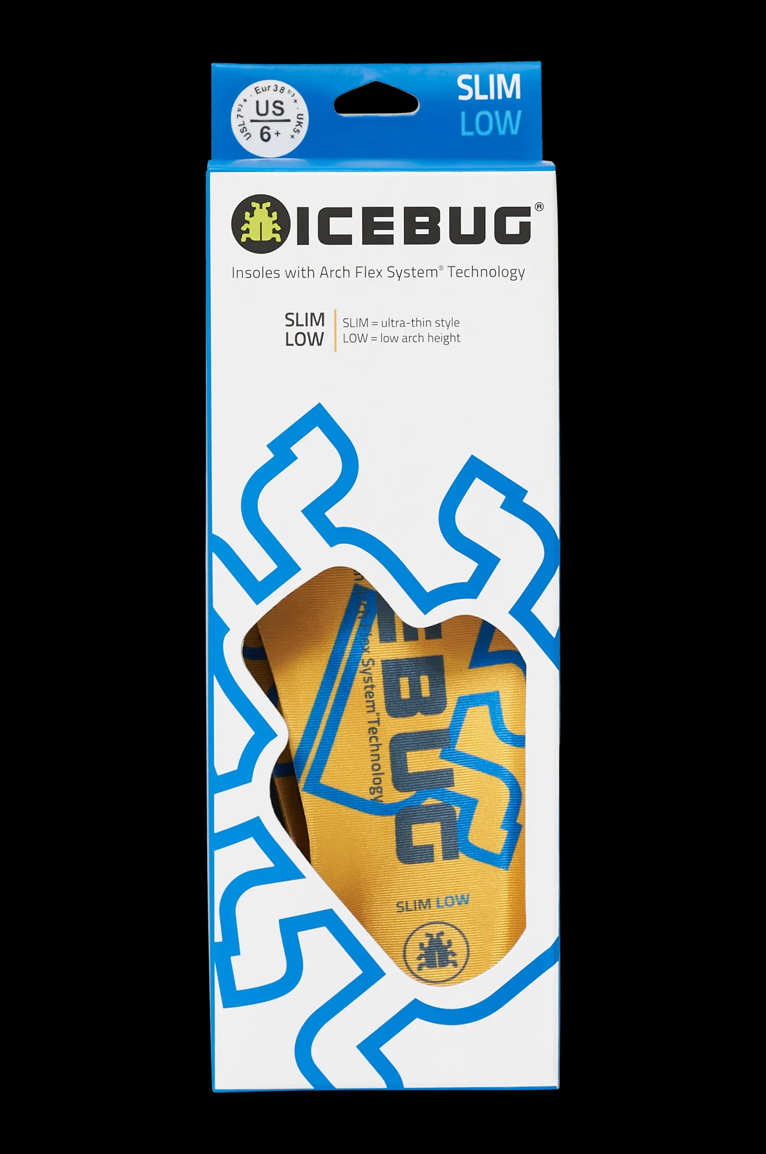 Dam Icebug Innersula Insoles Slim Low