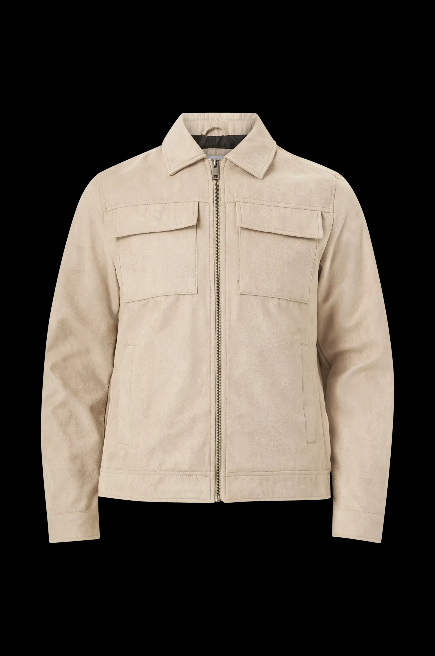 Jack & Jones Jacka Jjerocky Payton Pu Jacket Cheap