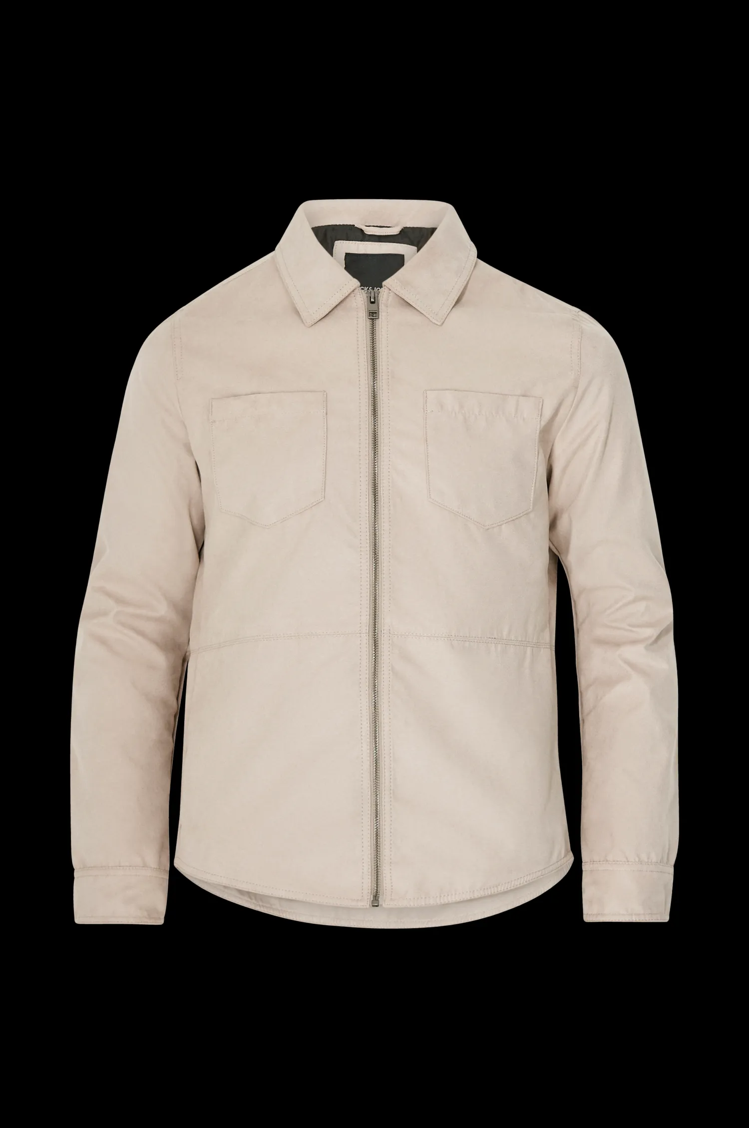 Jack & Jones Jacka Jprblacooper Pu Shirt Jacket Sn Cheap