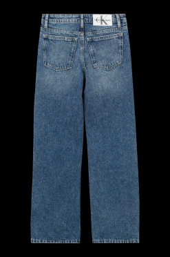 Calvin Klein Jeans Extreme Wide Leg Mr Visual Lt Bl Sale