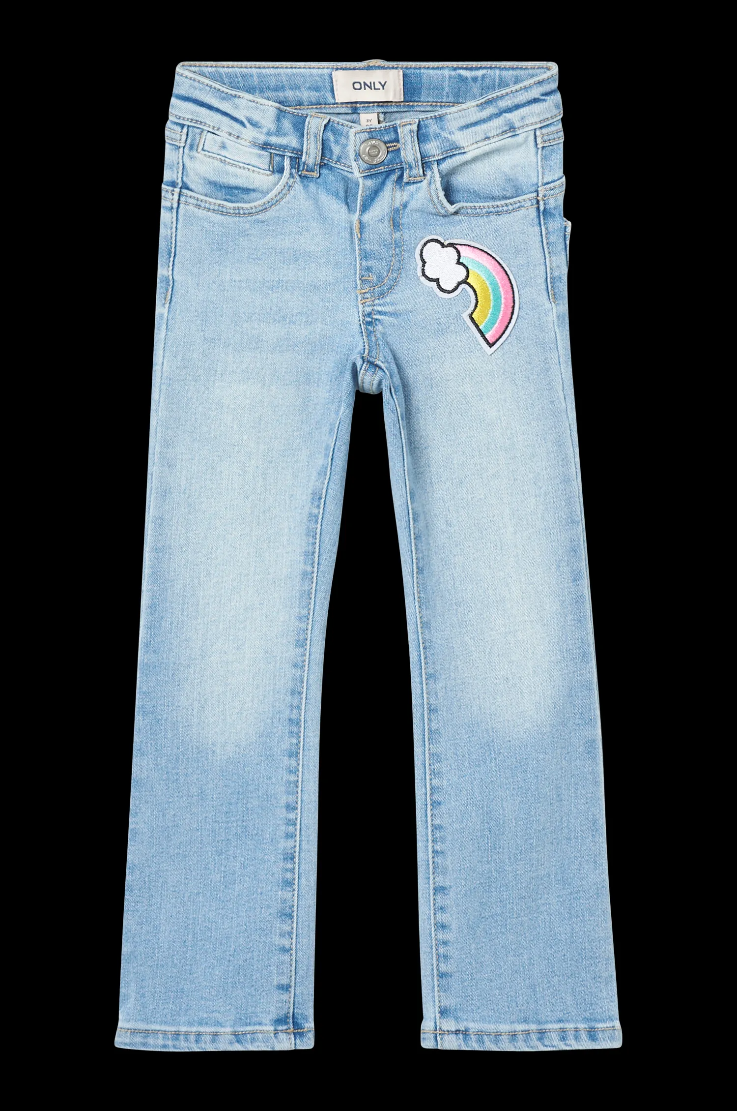 KIDS ONLY Jeans Kmgcharlie Wauw Sweet Fl Badge Dnm Best Sale