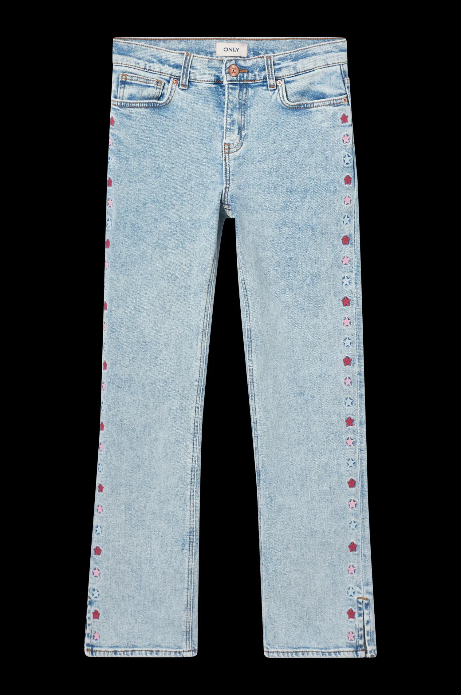 KIDS ONLY Jeans Kogbillie Str Slit Embroidery Dnm J Sale