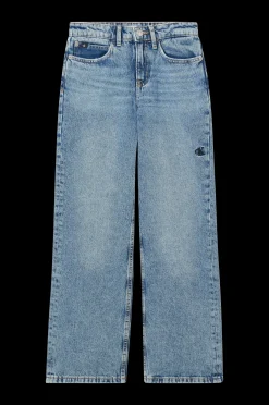 Calvin Klein Jeans Wide Leg Hr Light Auth Blue Sale