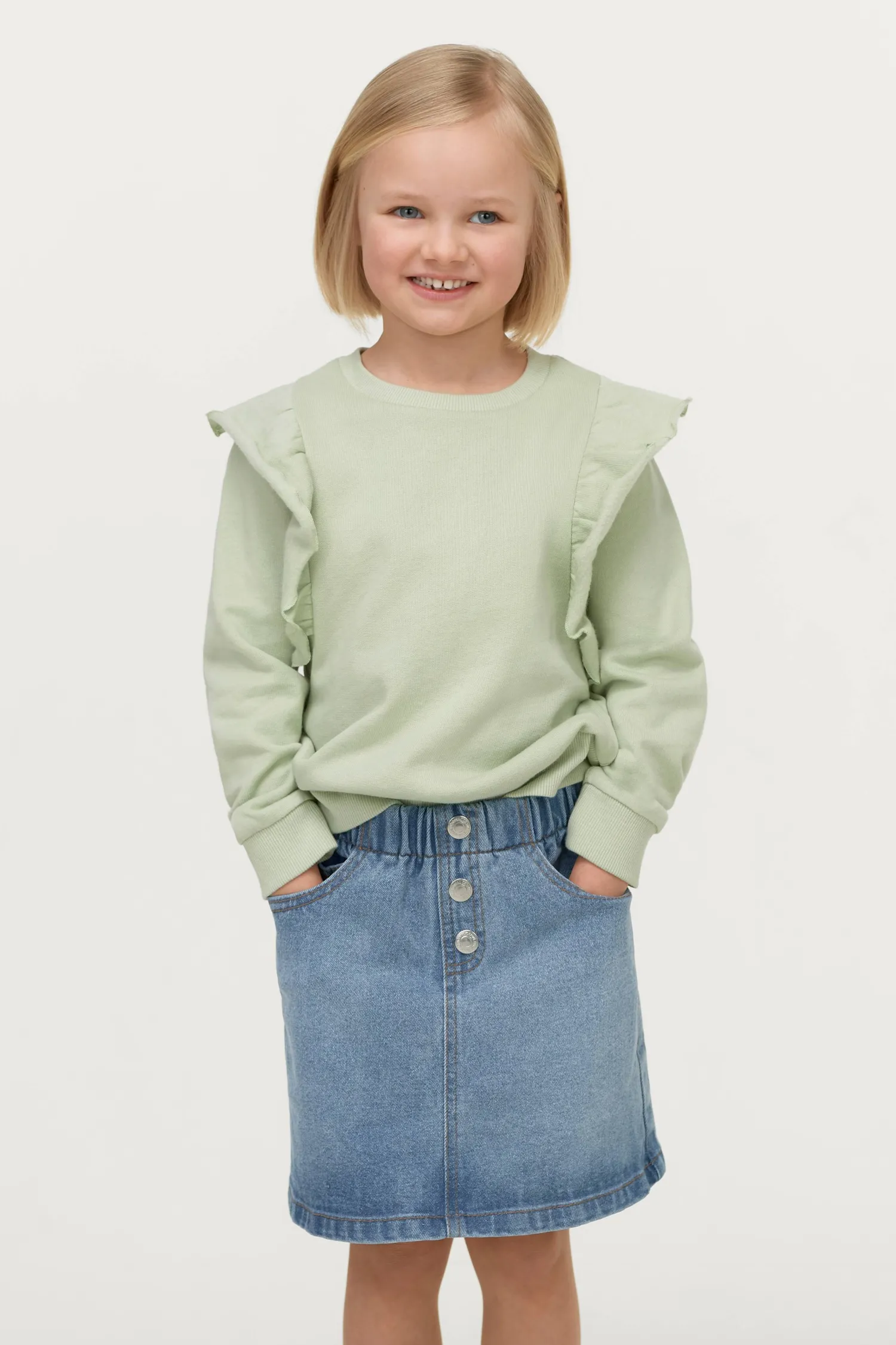 Ellos Jeanskjol Avery Best Sale