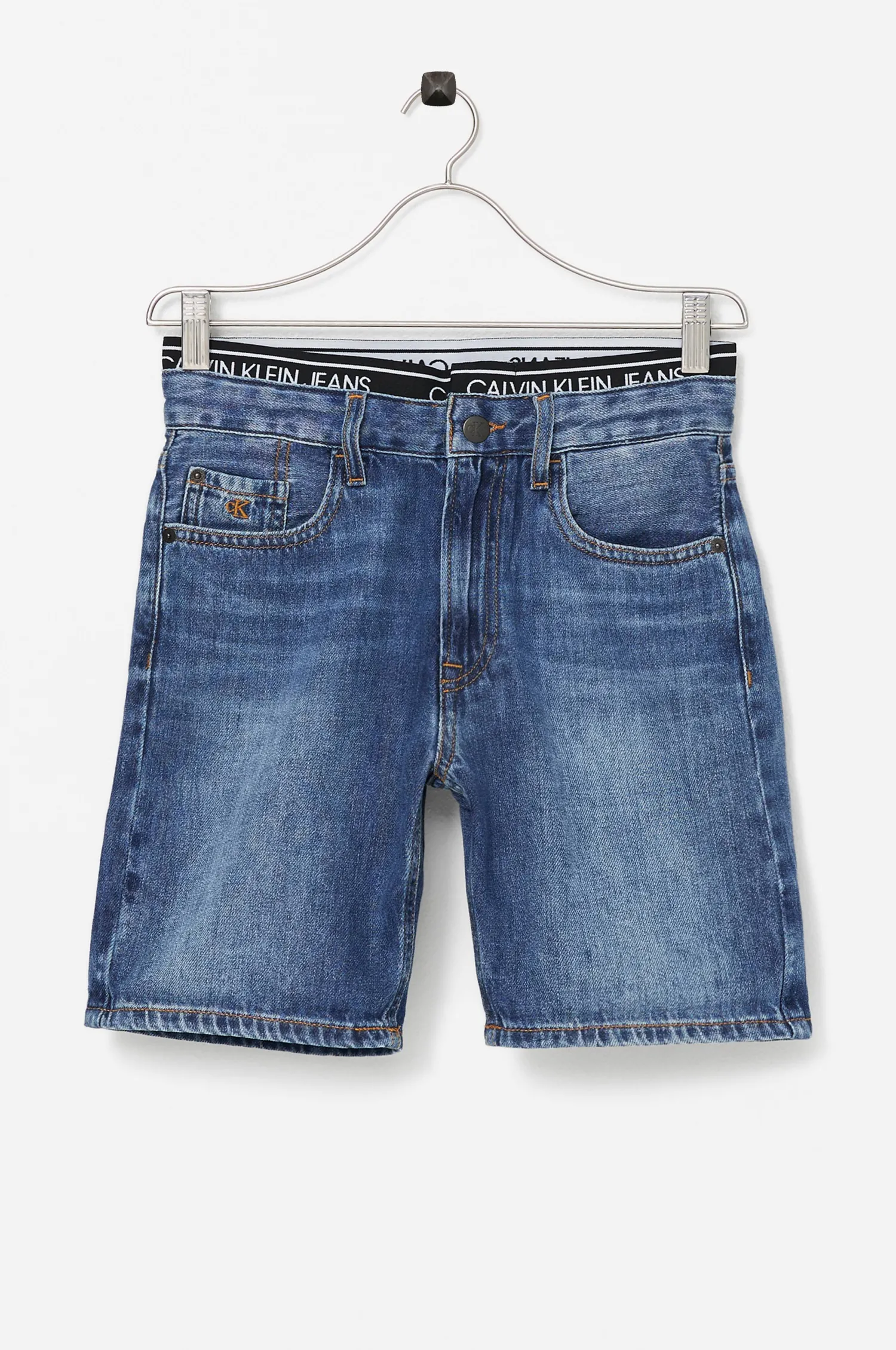 Calvin Klein Jeansshorts Regular Short Auh L Wt Hot