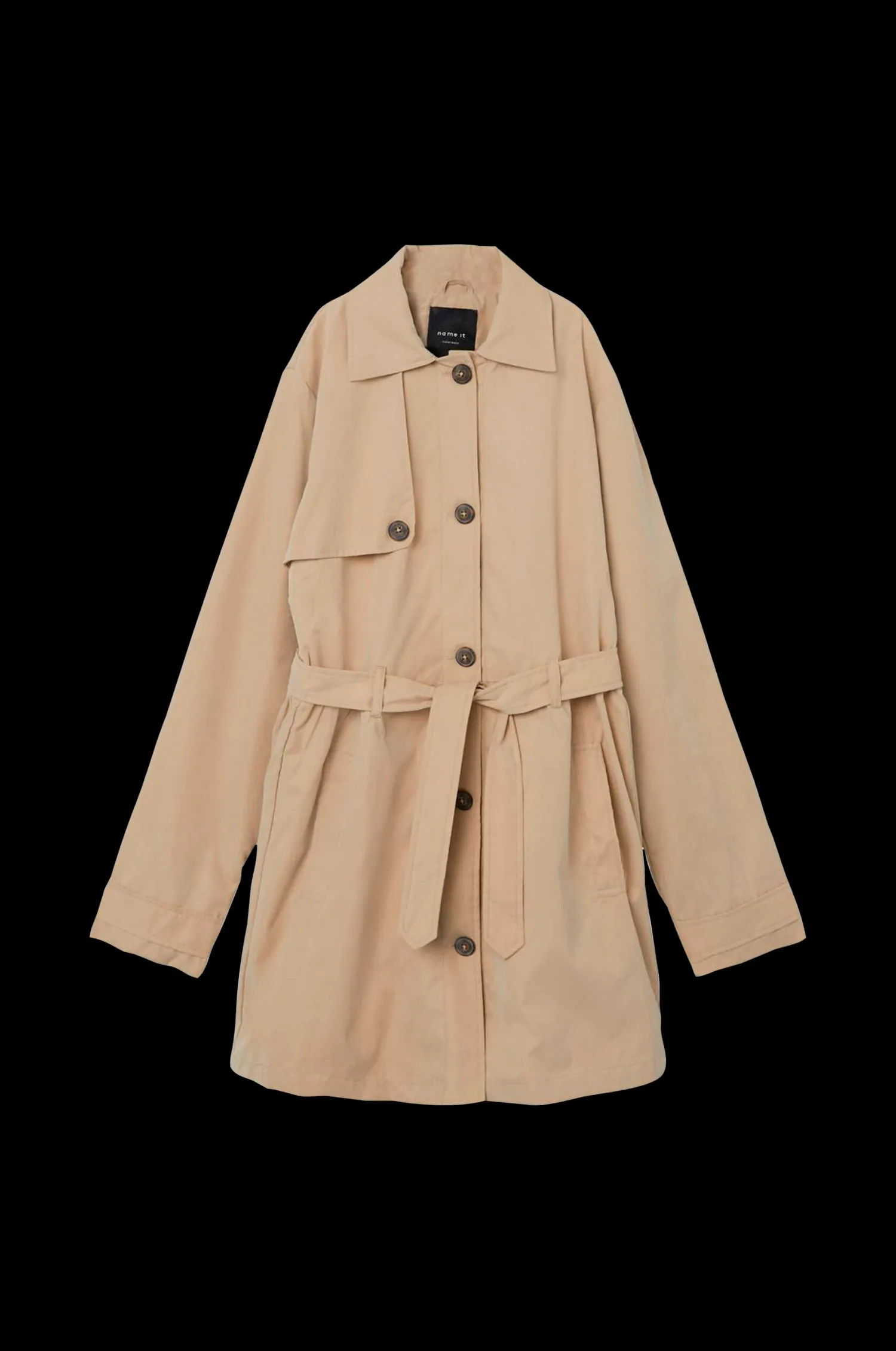 Name it Kappa Nkfmaria Trench Coat New