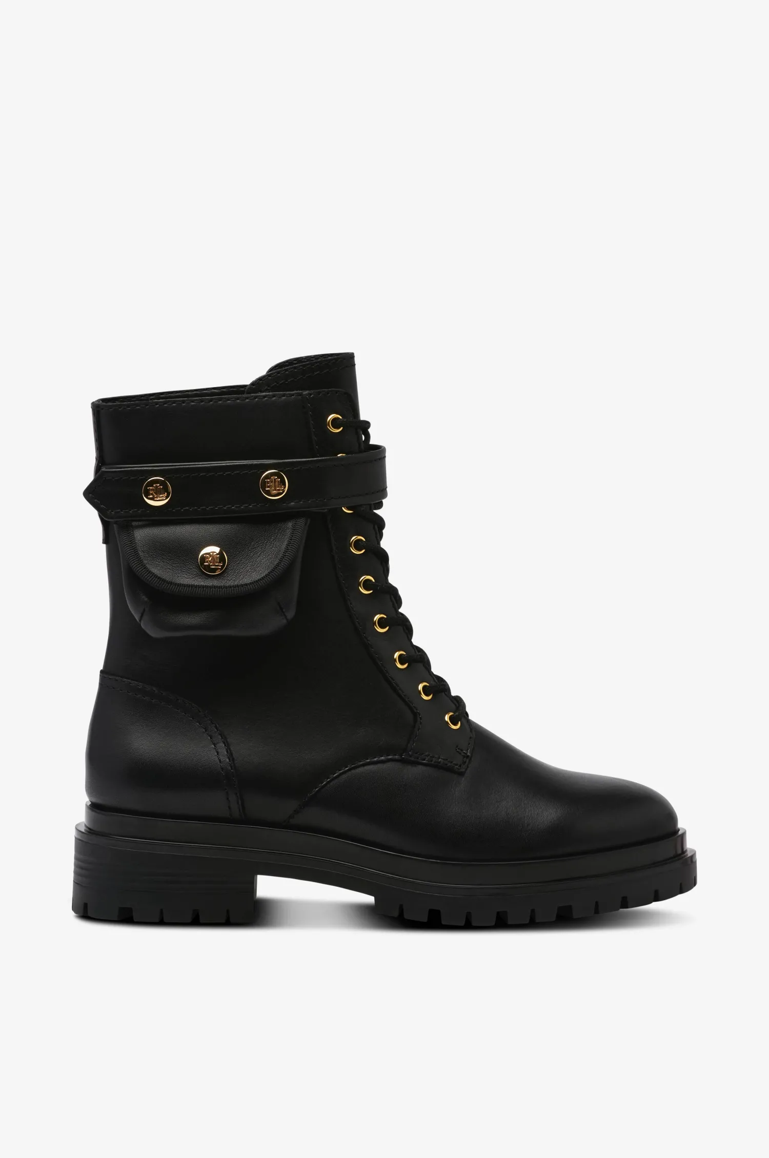 Dam Lauren Ralph Lauren Kängor I Skinn
