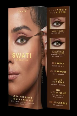 SWATI Cosmetics Lash Adhesive Liquid Eyeliner Vanta