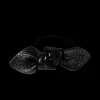 Dam Corinne Leather Bow Small Hair Tie