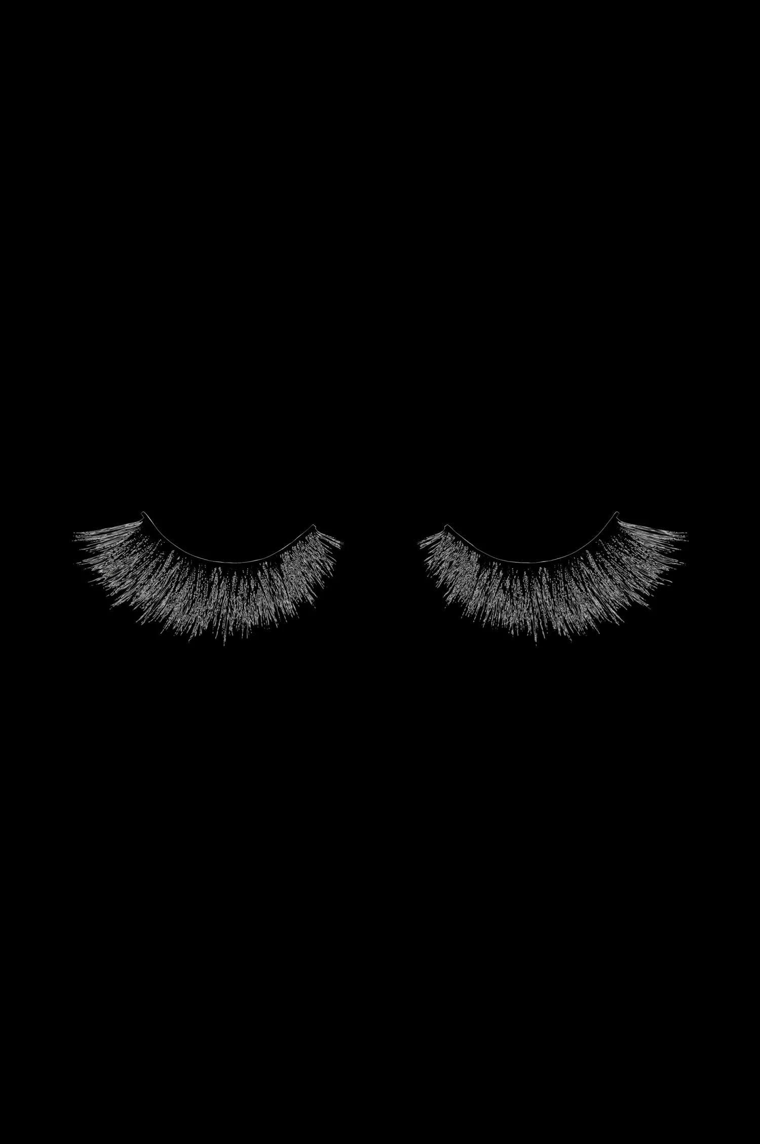SWATI Cosmetics LosÖgonfransar Titanium Faux Mink Lashes