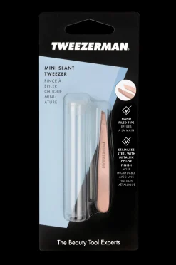 Tweezerman Mini Slant Tweezer Rose Gold