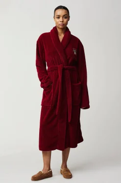 Lexington Morgonrock Lesley Fleece Robe Best Sale