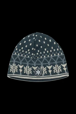 Dam Áhkká Mossa Beanie With Logo Jacquard