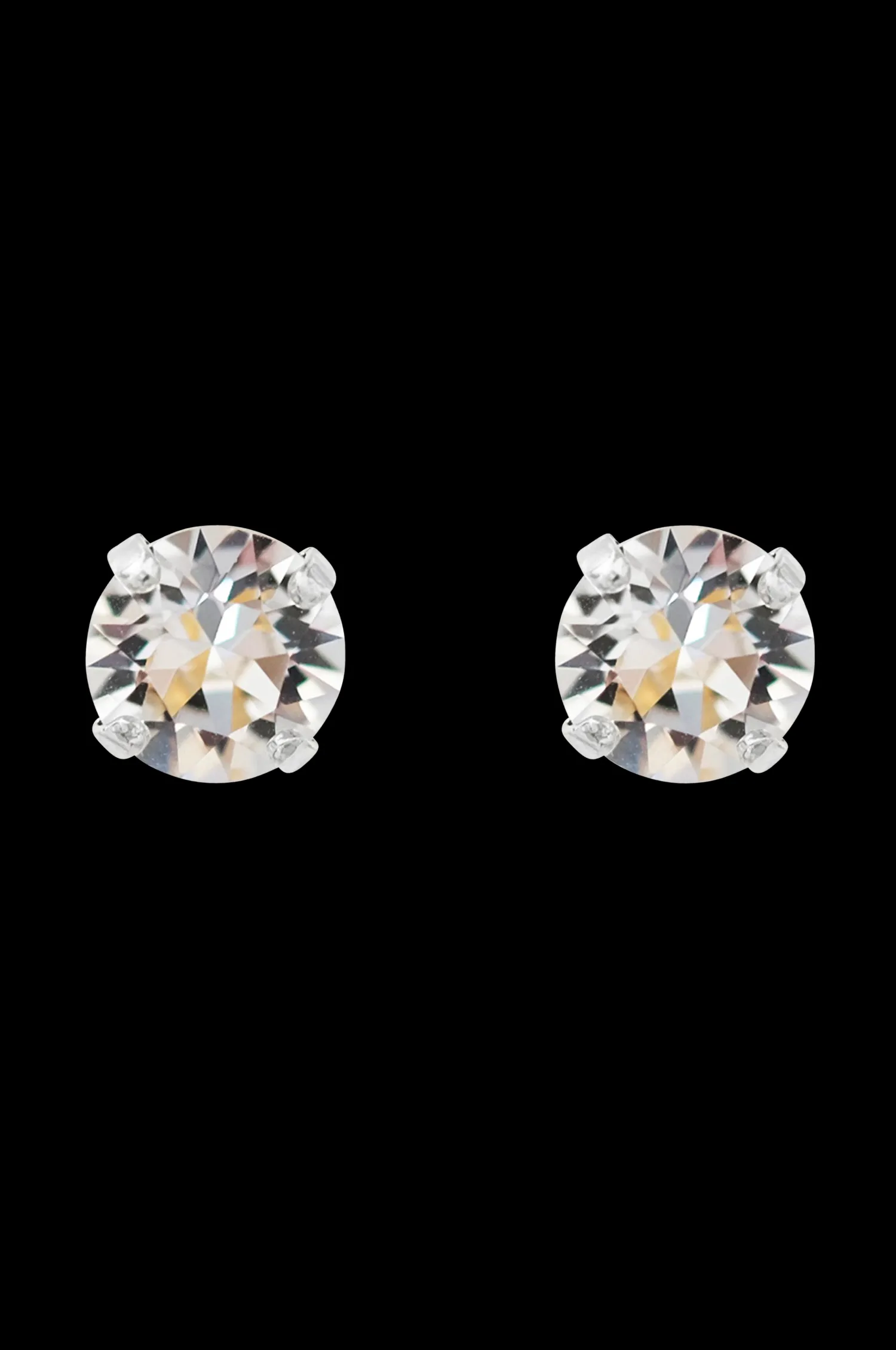 Dam Caroline Svedbom Orhangen Classic Stud Earring Rhodium