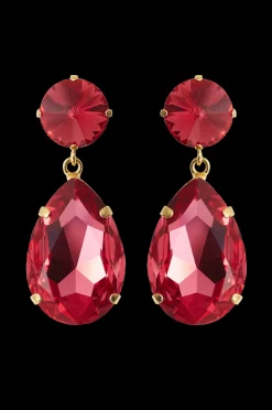 Dam Caroline Svedbom Orhangen Perfect Drop Earrings Gold