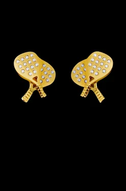 Dam IOAKU Orhangen Sparkling Padel Stud Earrings