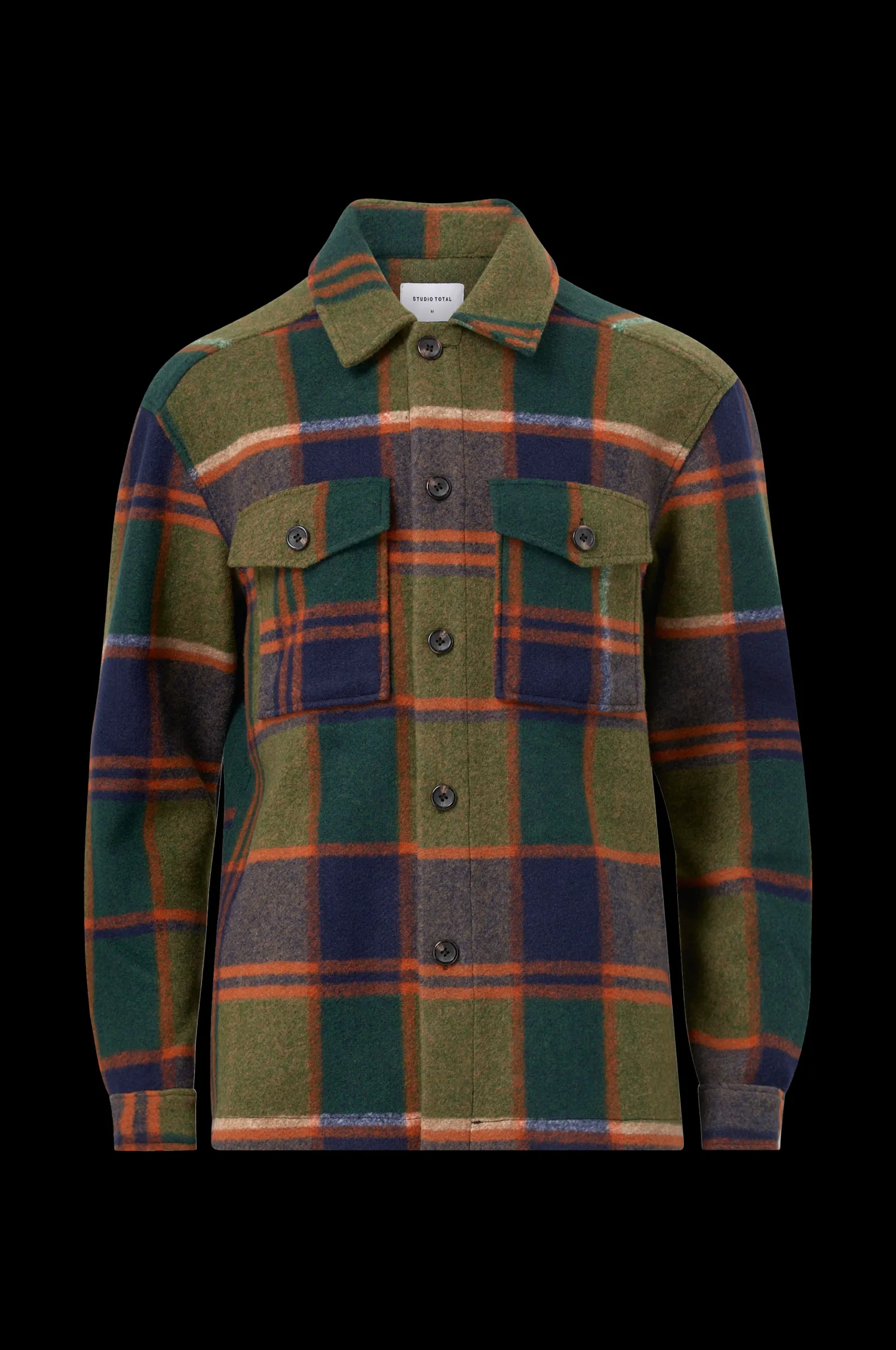 Studio Total Outdoor Check Overshirt Store