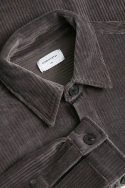 Studio Total Overshirt Relaxed Soft Cord Overshirt Cheap