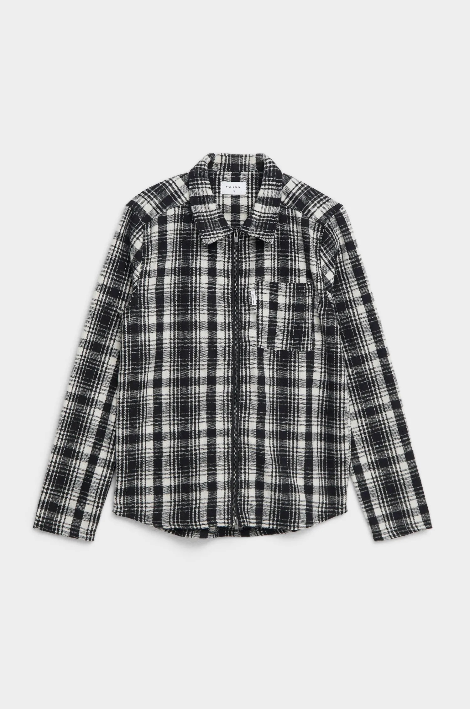 Studio Total Overshirt Zip Check Overshirt Store