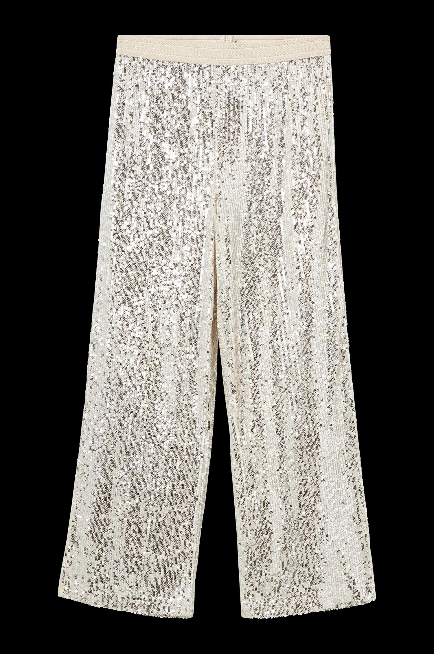 KIDS ONLY Paljettbyxor Kogfransa Sequin Straight Pant Tlr New
