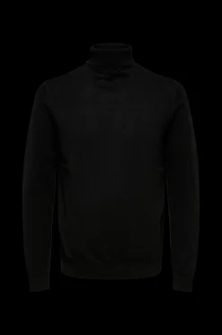 Selected HOMME Polotroja Slhberg Roll Neck Clearance