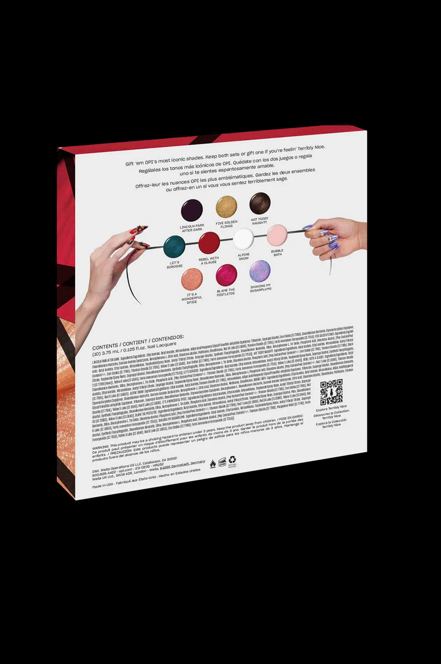 OPI Presentask Holiday '23 Nail Lacquer 10 Pc Mini Pack