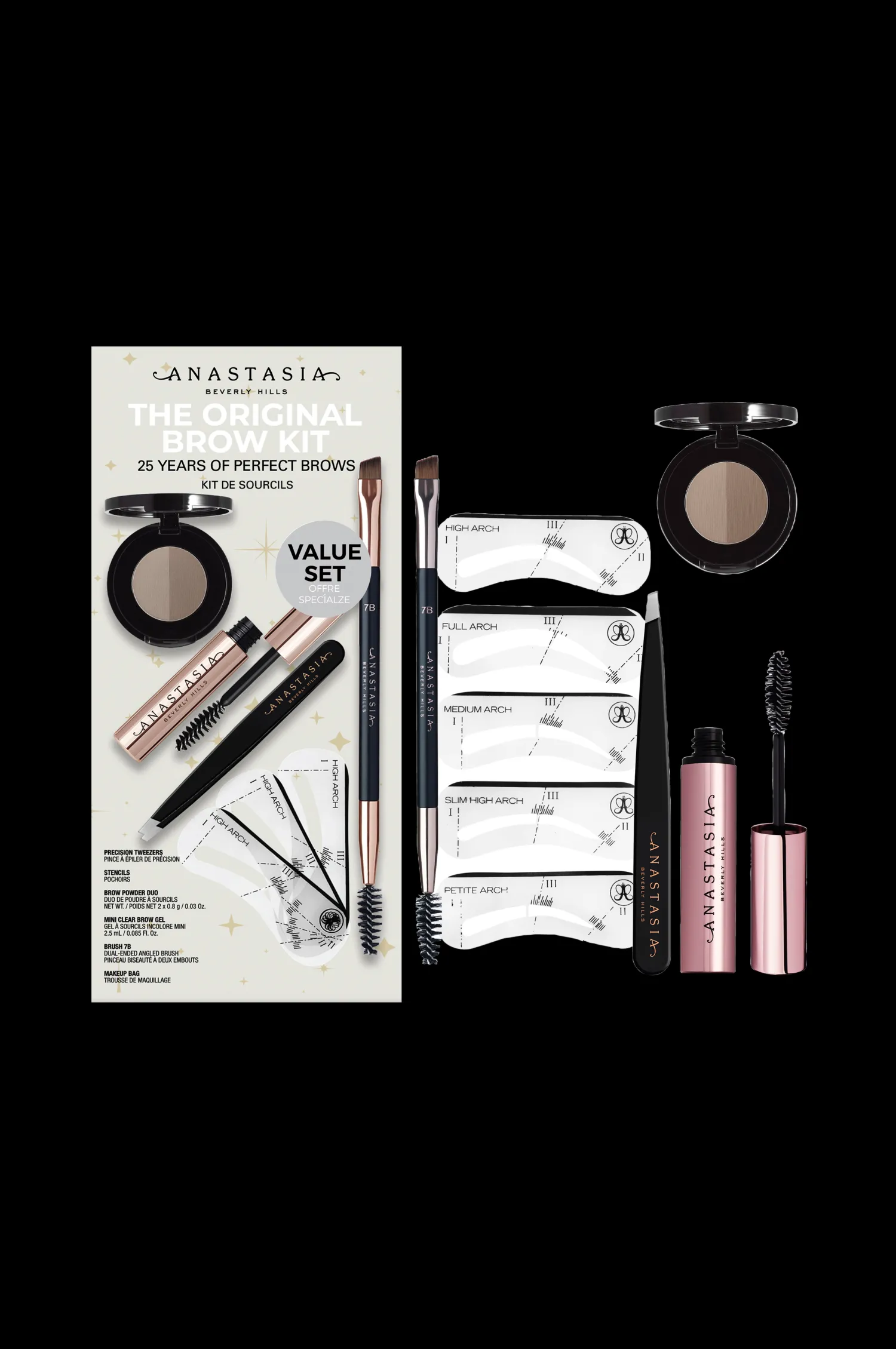 Anastasia Presentask The Original Brow Kit - Medium Brown