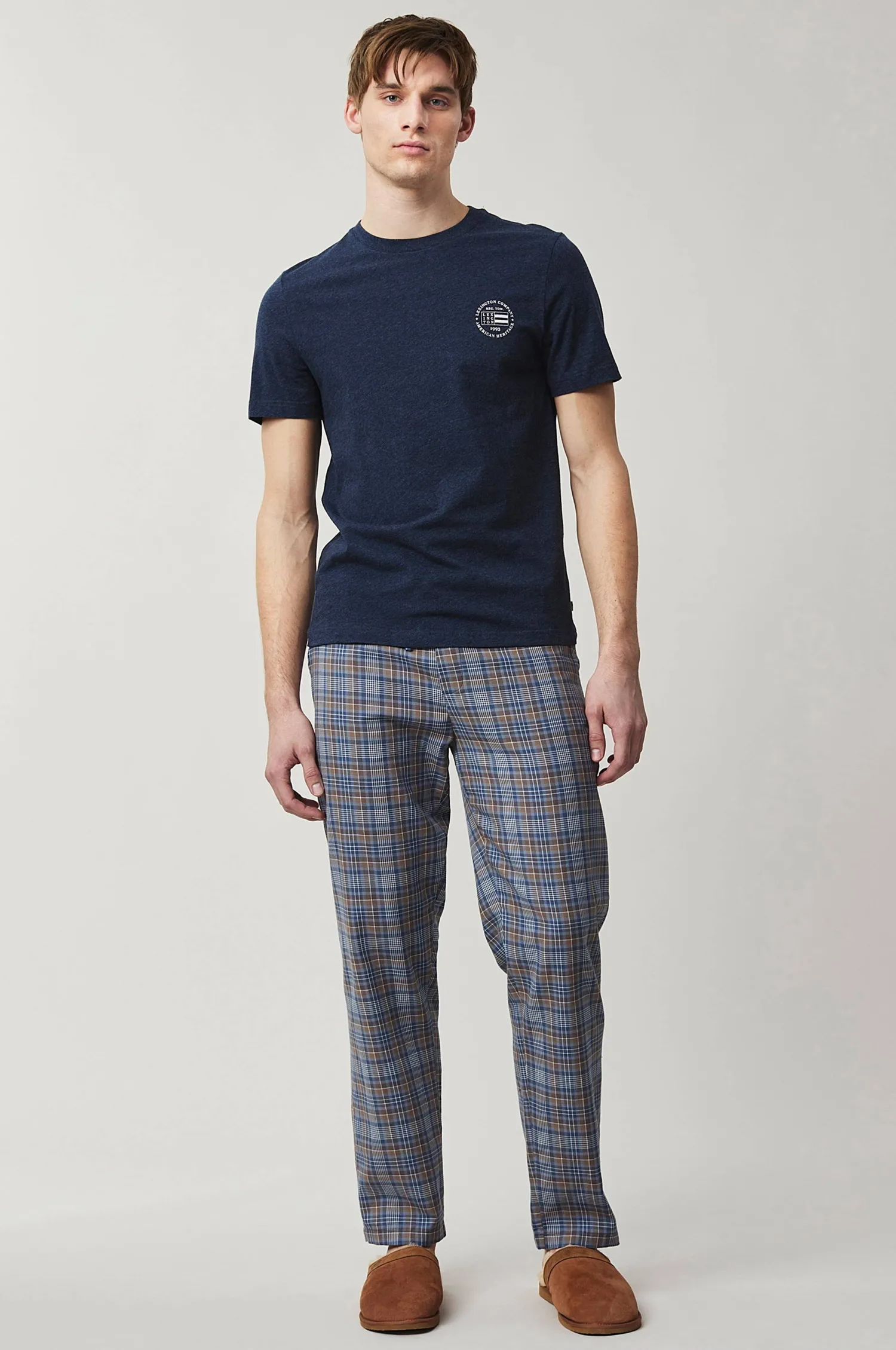 Lexington Pyjamas Brooklin Cotton Flannel Pajama Set Cheap