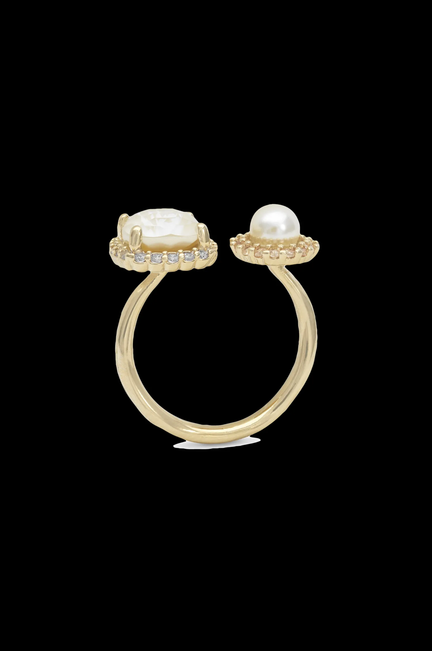 Dam Lily and Rose Ring Colette