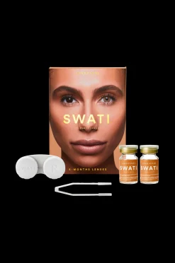 SWATI Cosmetics Sandstone 6-Manaders Kosmetiska Linser