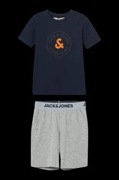 Jack & Jones Set Jacaaron Ss Tee And Shorts Set Jnr Cheap