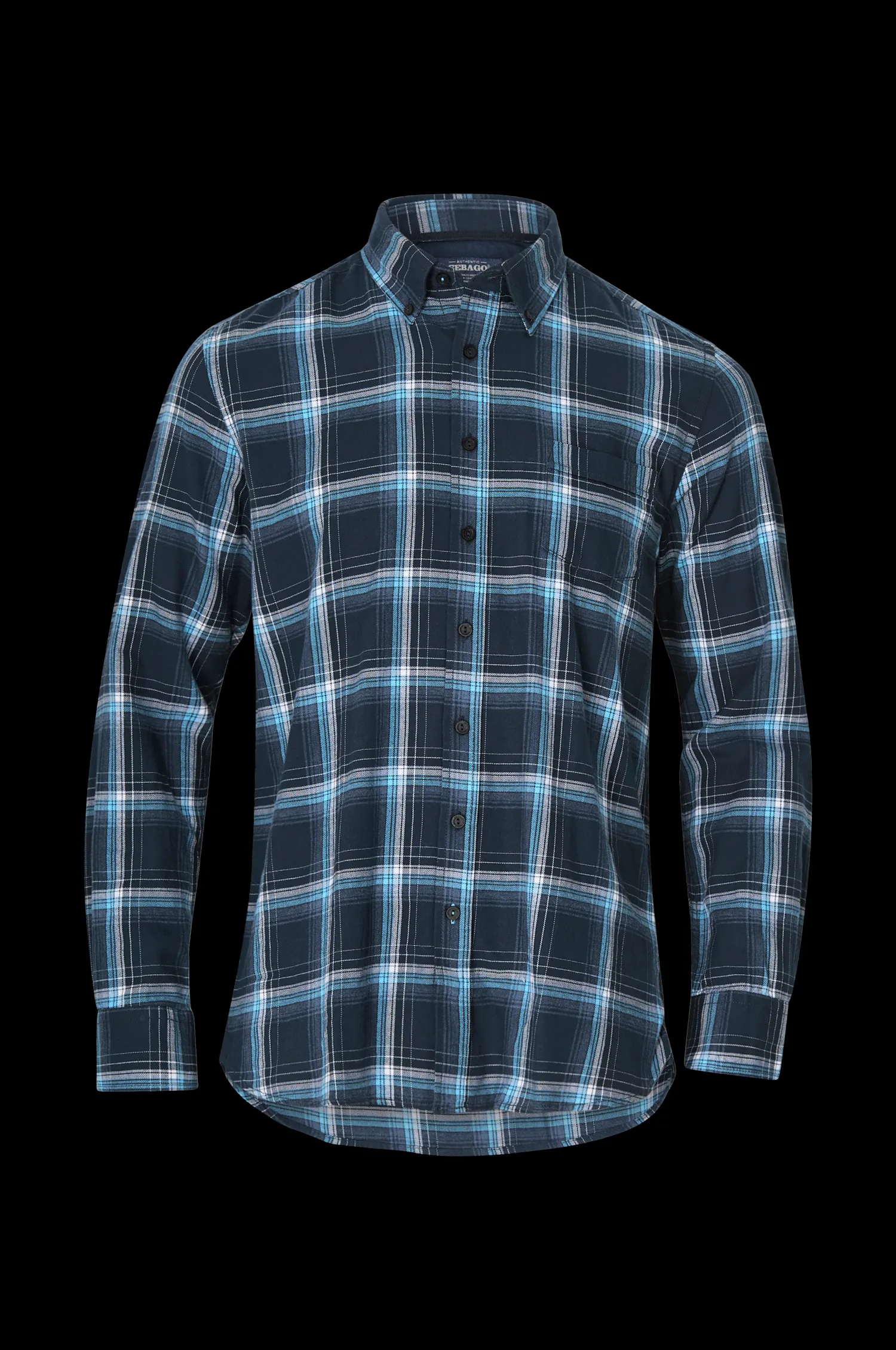 Sebago Skjorta Checked Herringbone Shirt Clearance